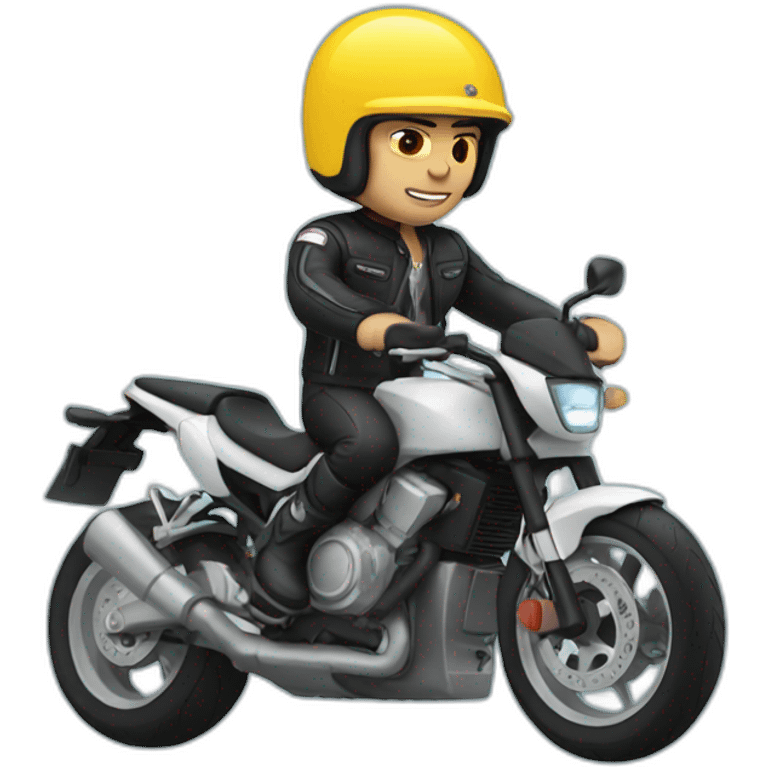 moto rider emoji