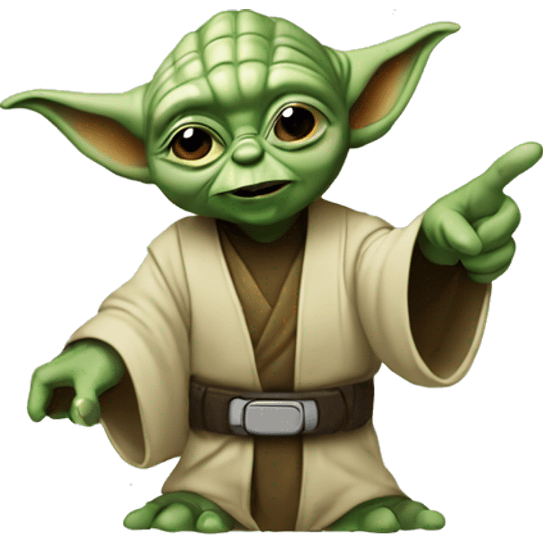 Yoda giving thumbs up emoji