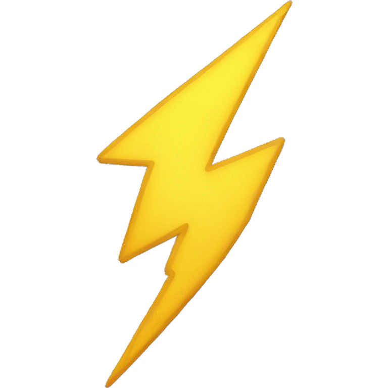 lightning bolt emoji