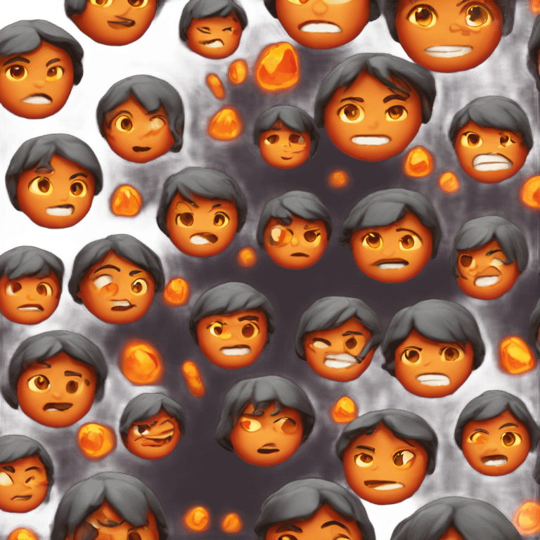 Lava girl emoji