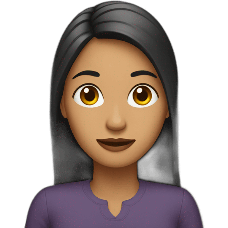 mujer delgada emoji