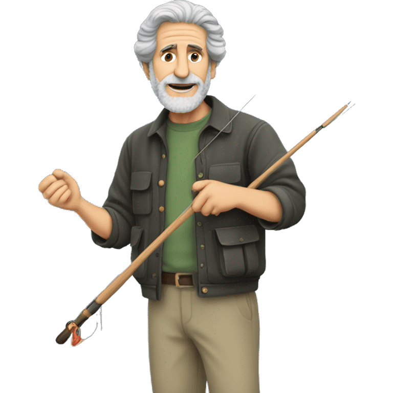 Frank Serpico fishing emoji