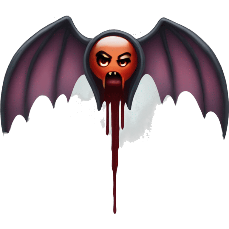 vampire wings emoji