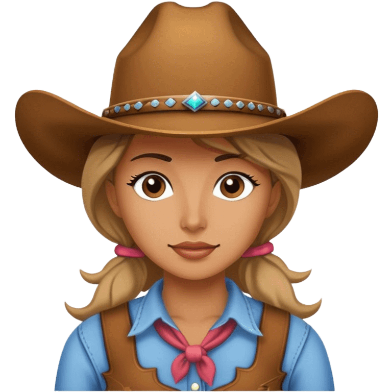 Cowgirl emoji