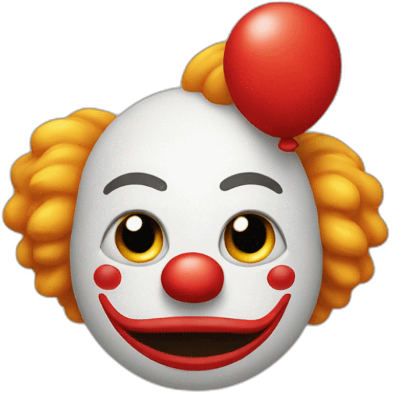 chat qui fait le clown emoji