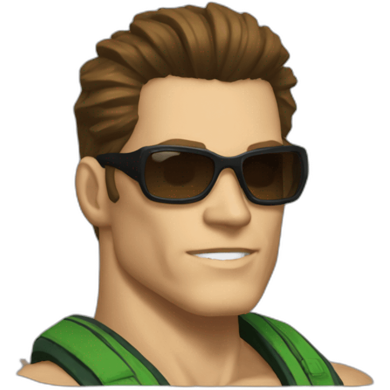 Johnny Cage emoji