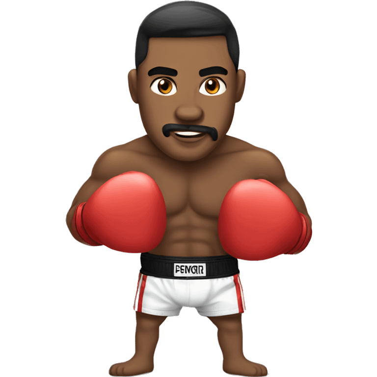 Hombre boxer emoji