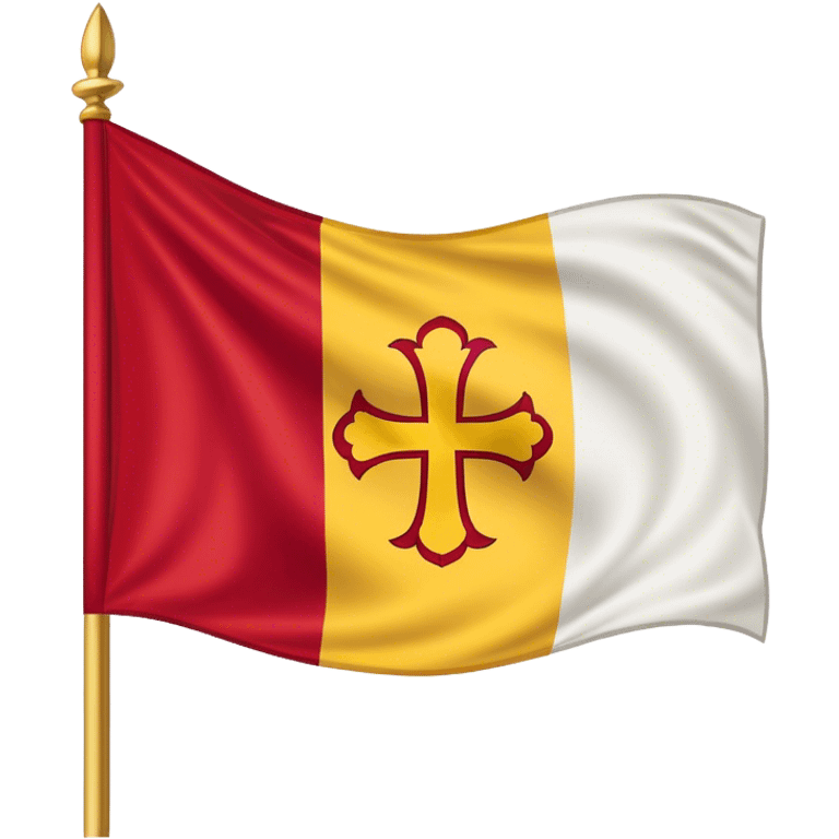 Occitan flag cross emoji