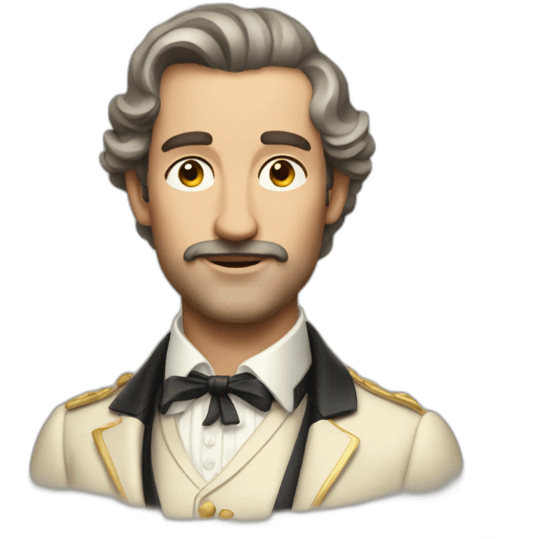 Rich french man emoji