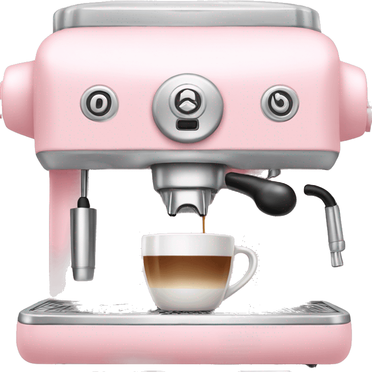 Light Pink coffee machine  emoji