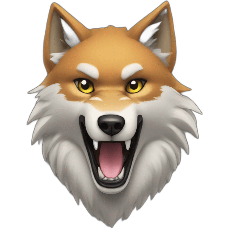 Smash bros wolf emoji