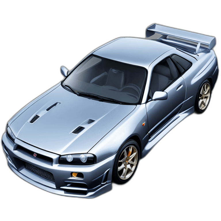 nissan skyline r34 emoji