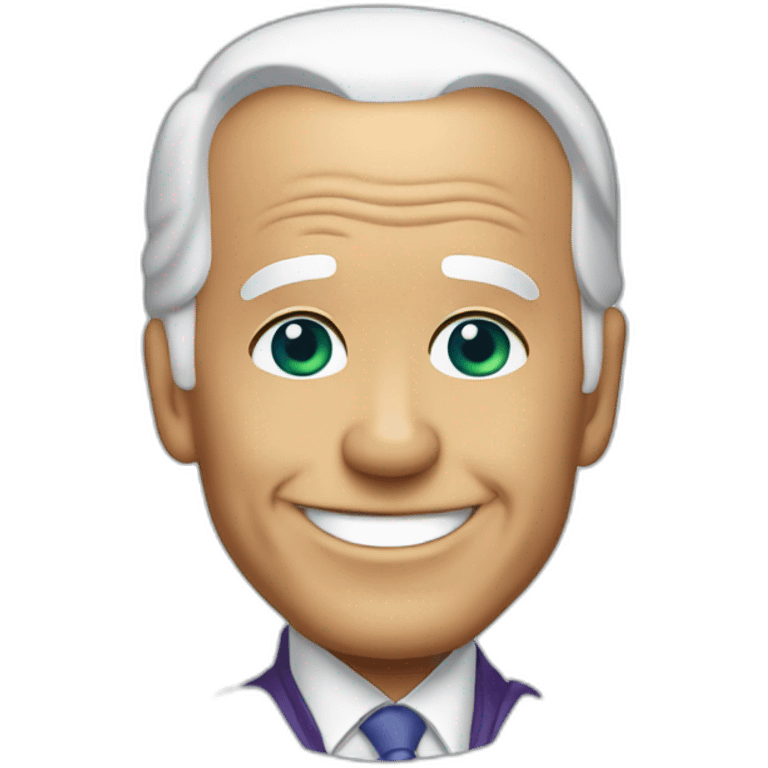 Joe Biden gay pride emoji