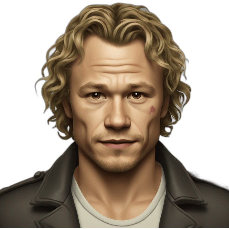 actor heath ledger emoji