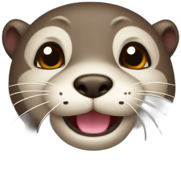 A cute otter emoji