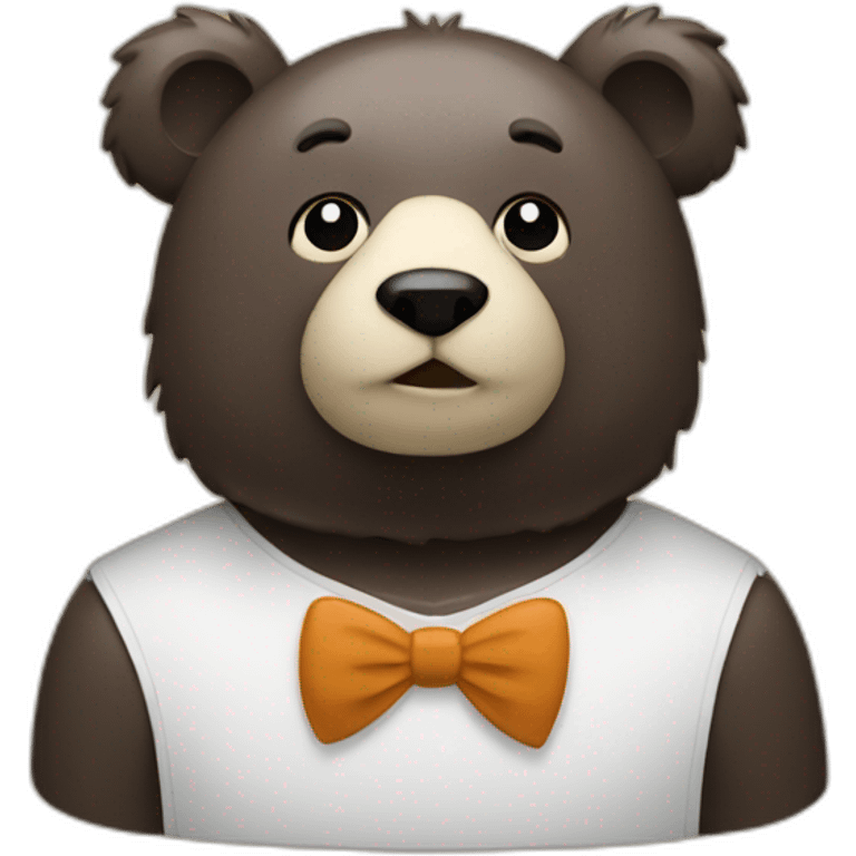 bear with verification icon emoji