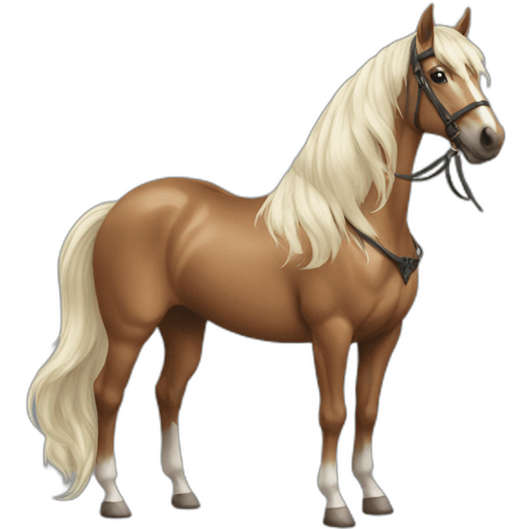 fashionable spirit horse emoji