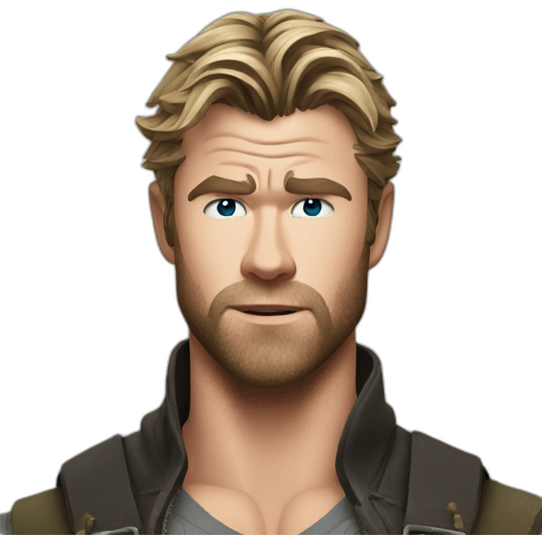 chris hemsworth emoji