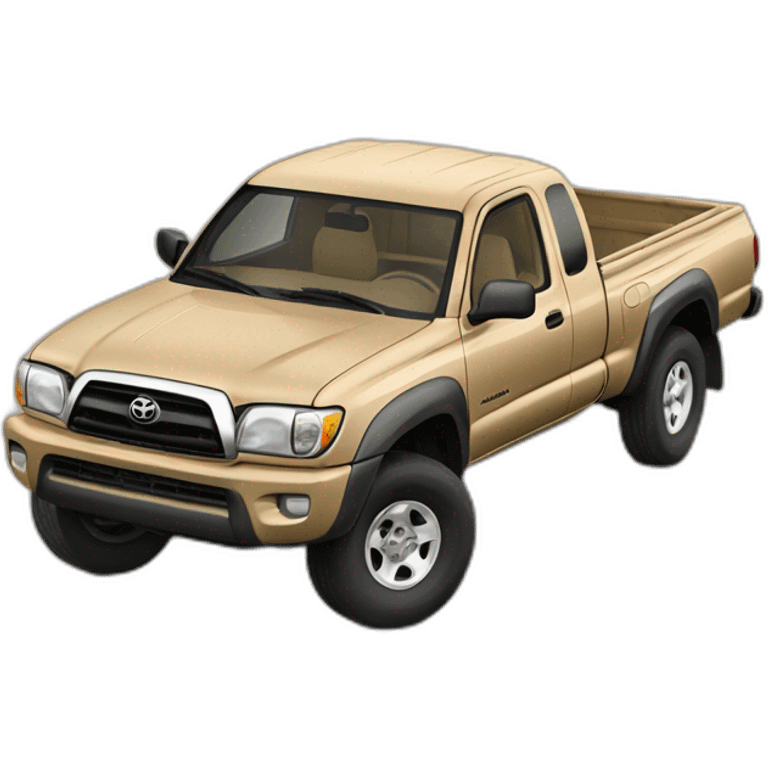 2003 Toyota tacoma ext cab with sand pant emoji