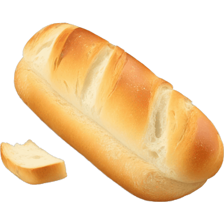 Broken baguette emoji