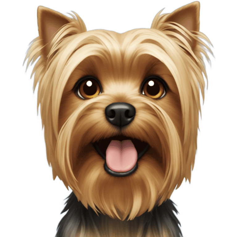 Yorkshire terrier emoji