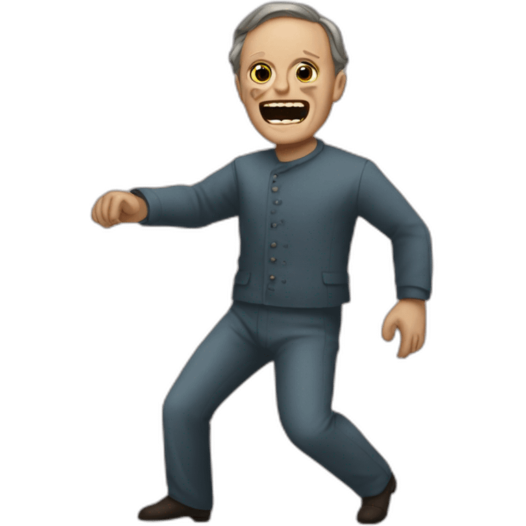 Hannibal Lecter dancing emoji