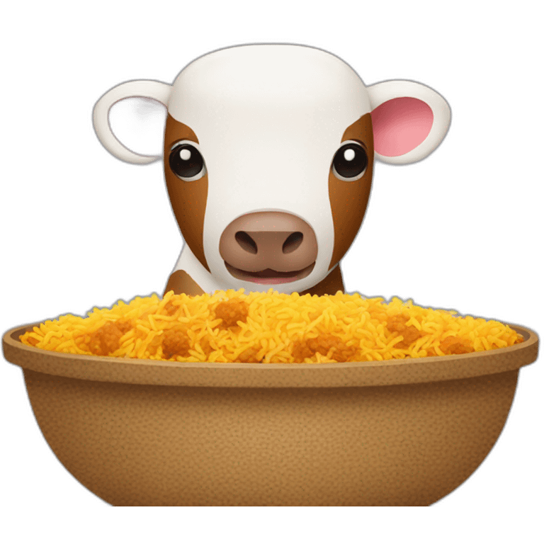 Mutton biryani emoji