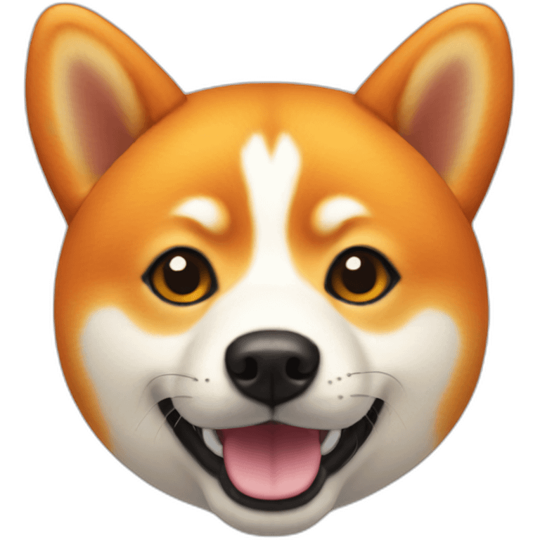 orange shiba inu emoji