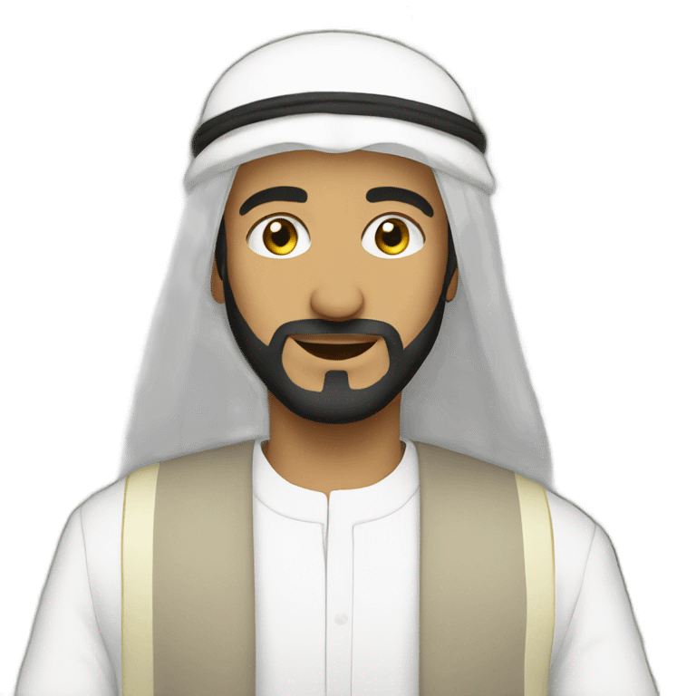 sheikh with money  emoji