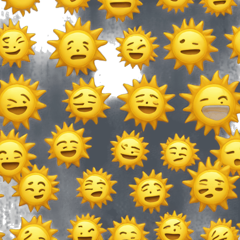 Sun, without facial features. Just a nice shiny sun emoji