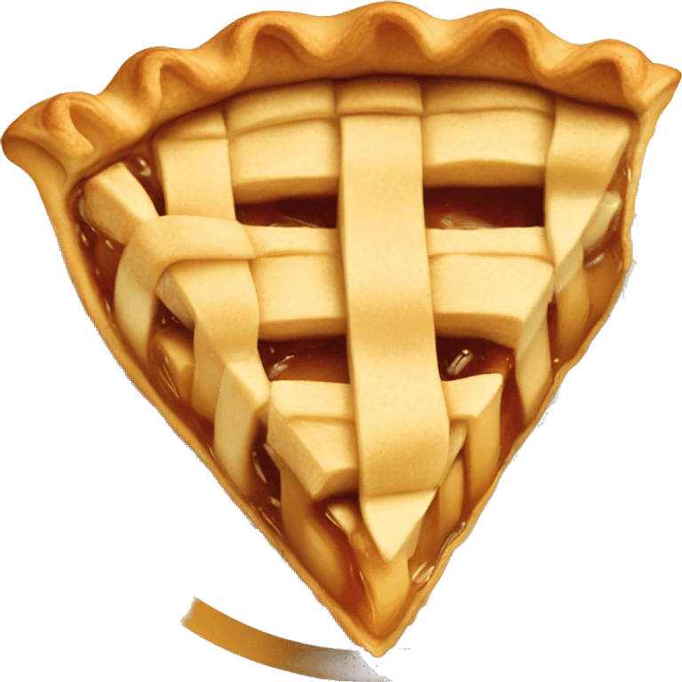 Apple Pie Slice emoji