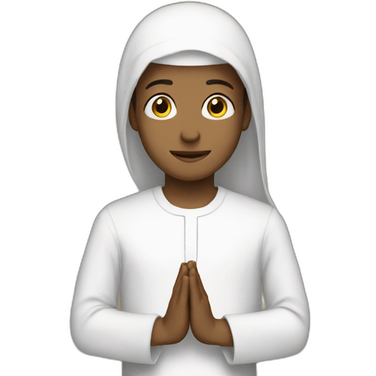 Muslim prayer emoji