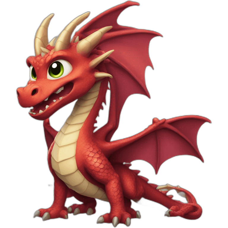 Dragon who play video games emoji