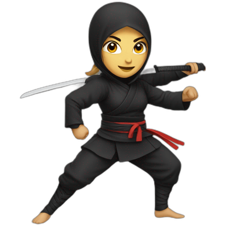 turkish ninja girl emoji