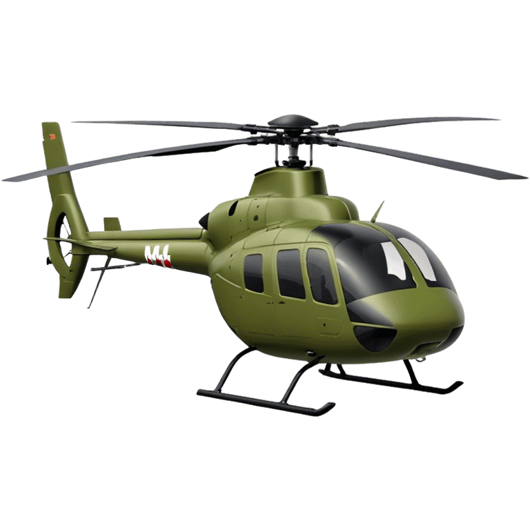 MD 500 - MD Helicopters (Model Year: 2021) (Iconic colour: Olive green) emoji