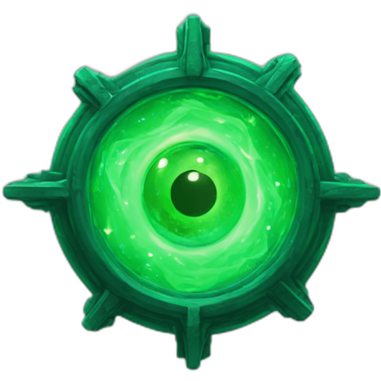 interdimensional green portal emoji