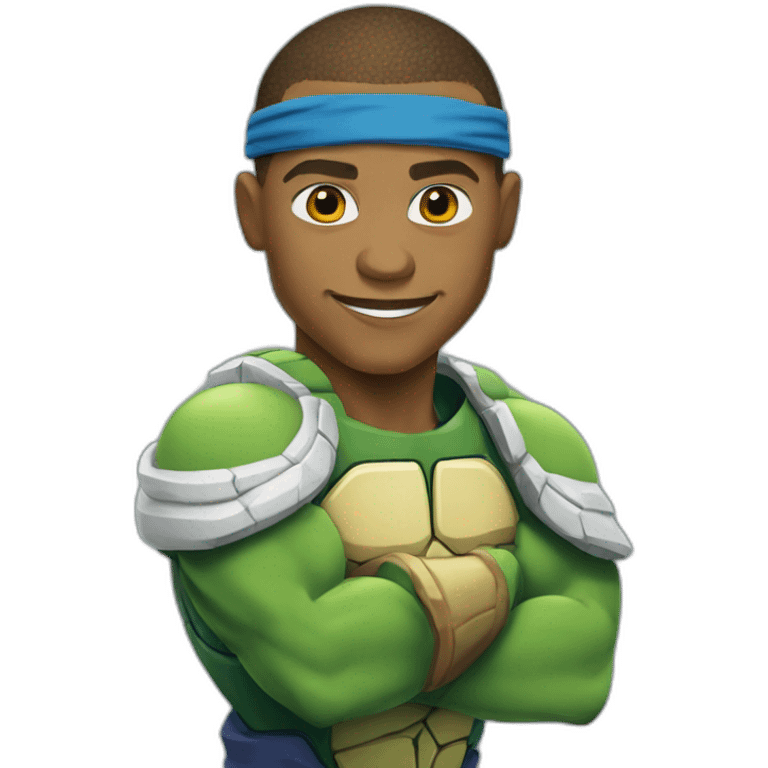 Mbappé Ninja turtle  emoji