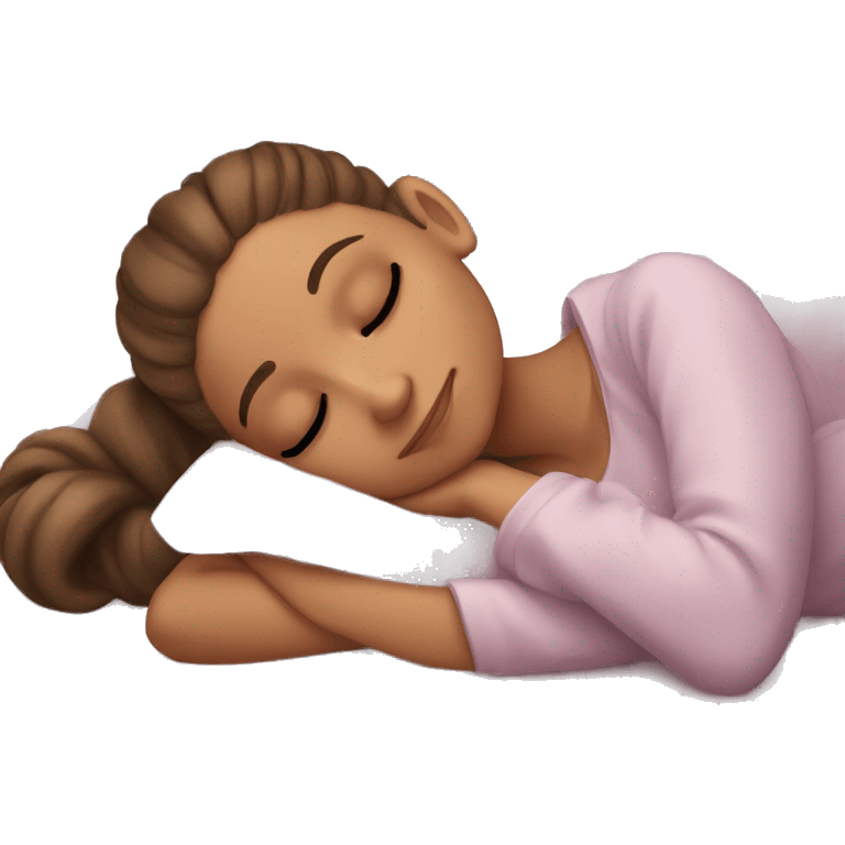 Ariana Grande sleeping emoji