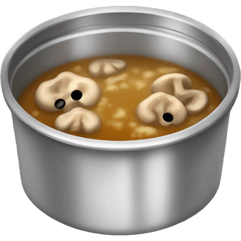 Canned mushroom soup emoji