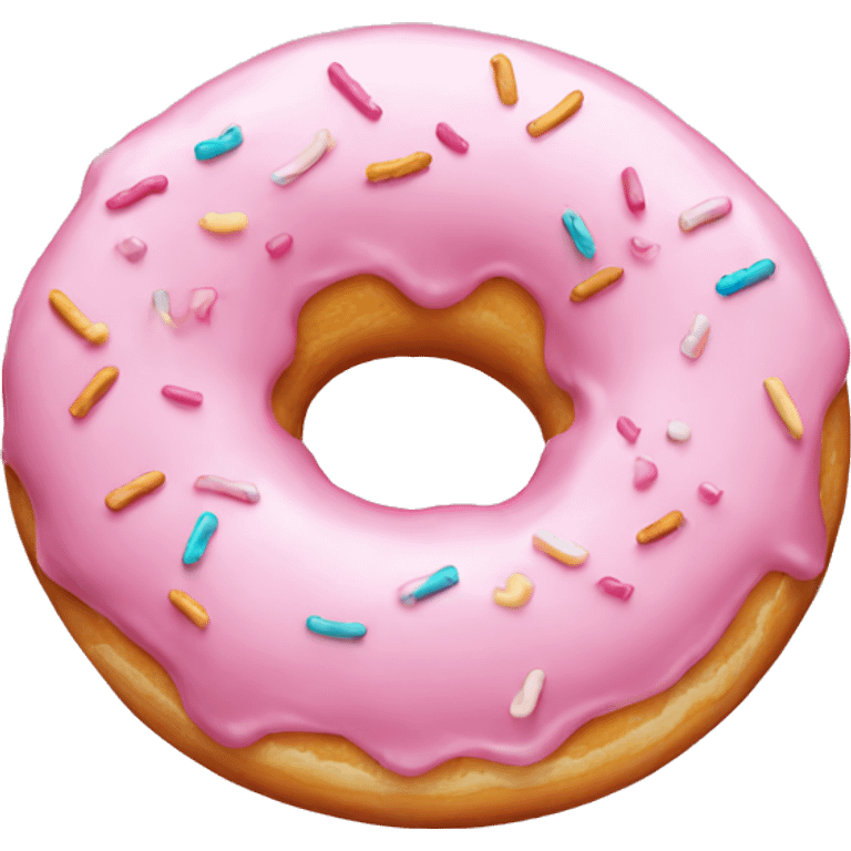 pastel pink donut emoji