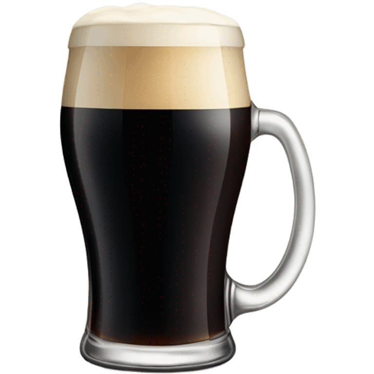 Pint of Guiness emoji