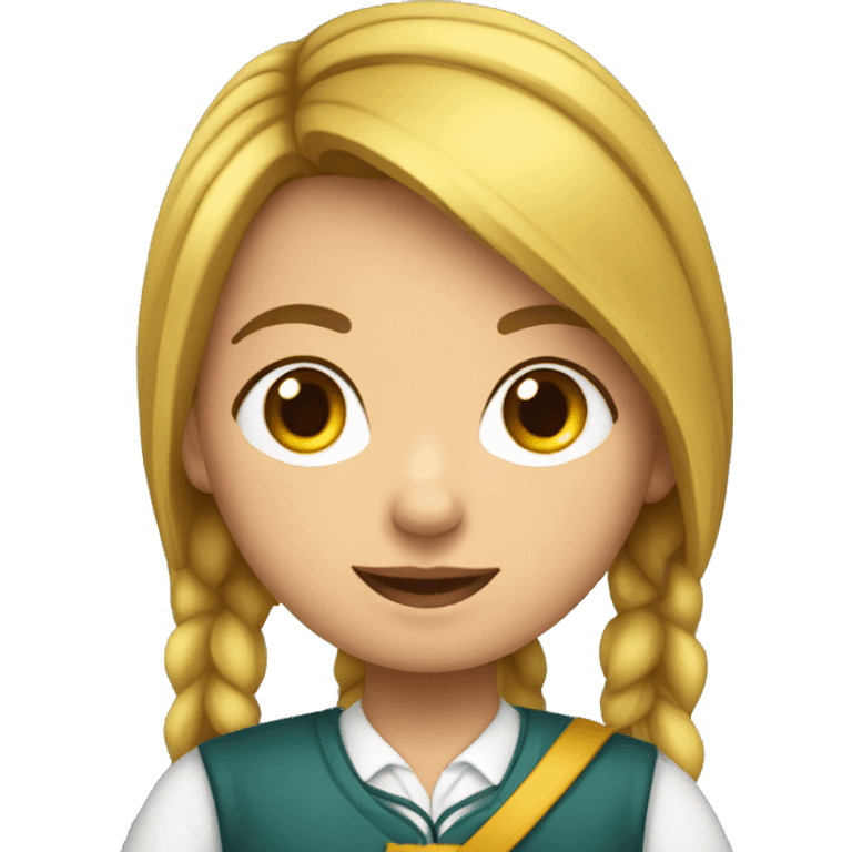 niña de secundaria emoji