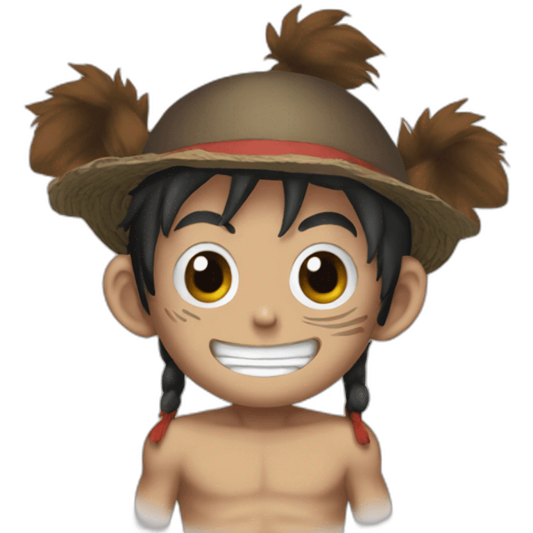 Monky d Luffy emoji