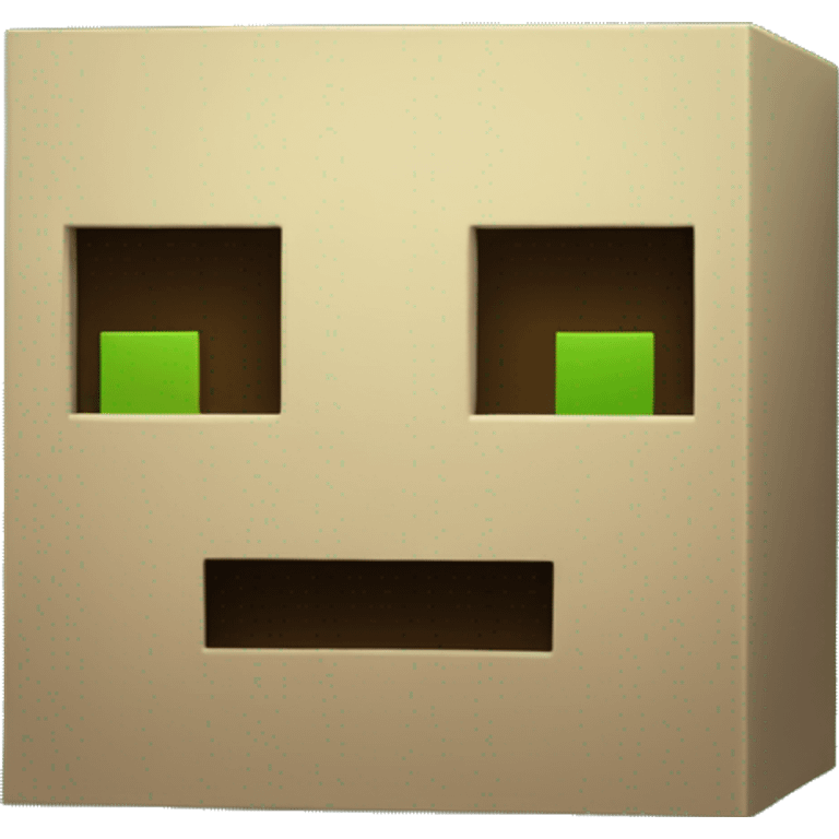 Minecraft Grass Block Logo emoji