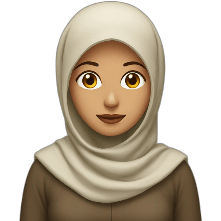 Femme musulmane emoji