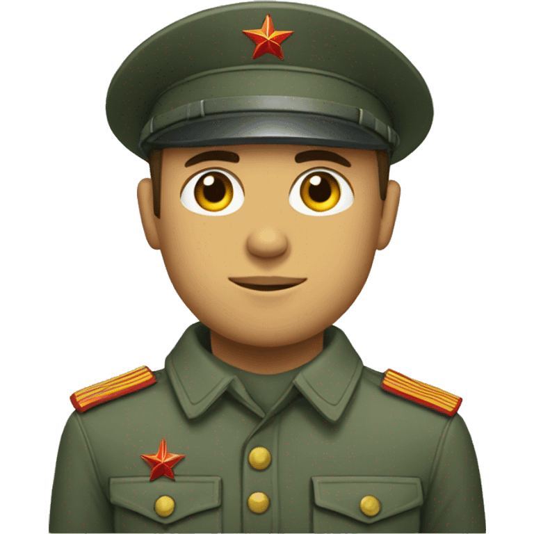 the USSR Soldier emoji