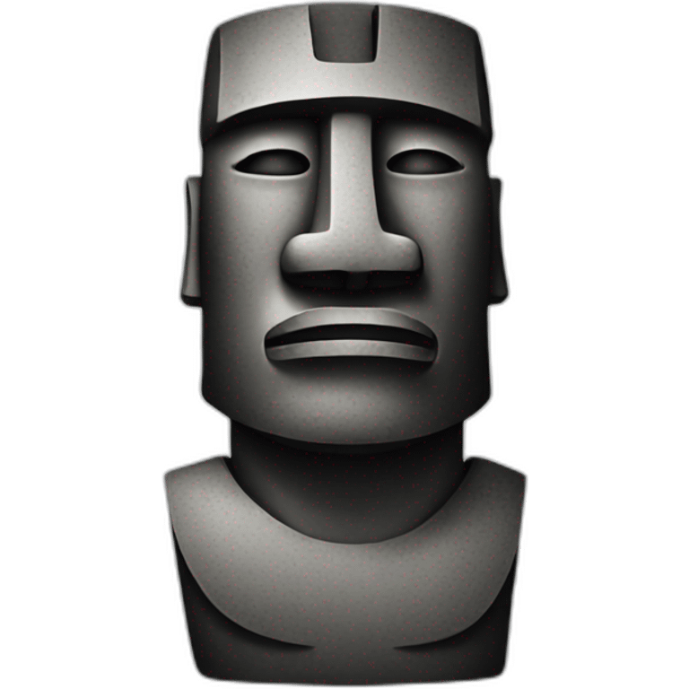 Moai emoji