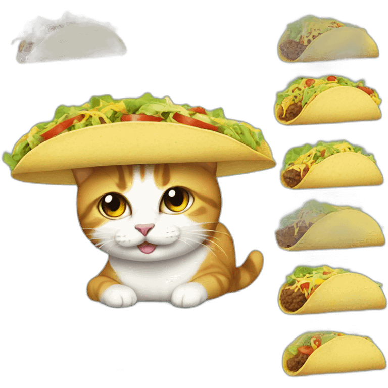 Taco-cat emoji