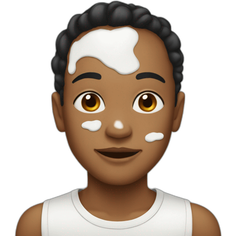 vitiligo emoji