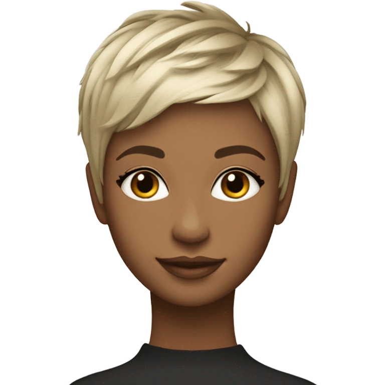 Pixie cut  emoji